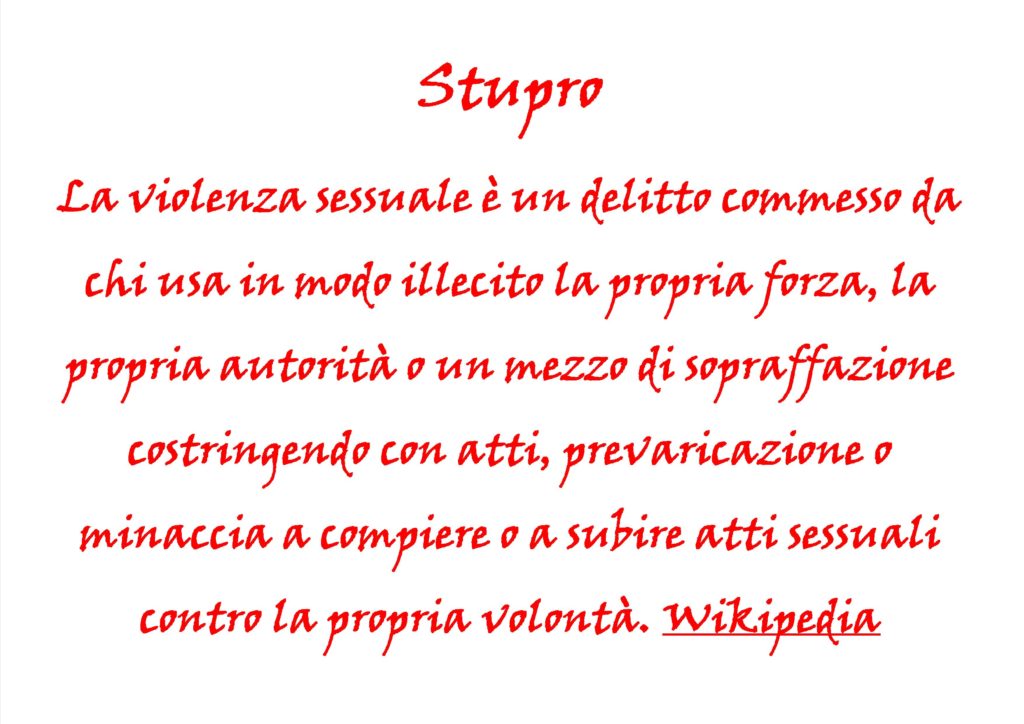 Stupro